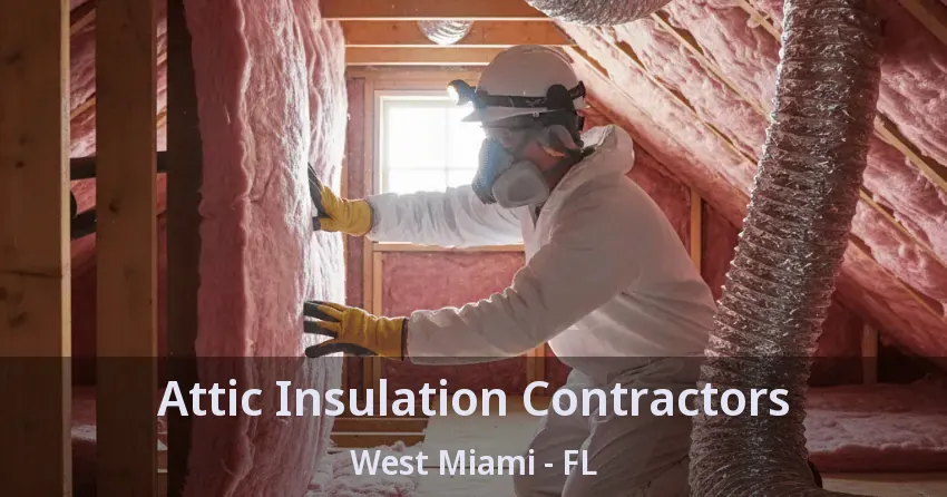 Attic Insulation Contractors West Miami - FL