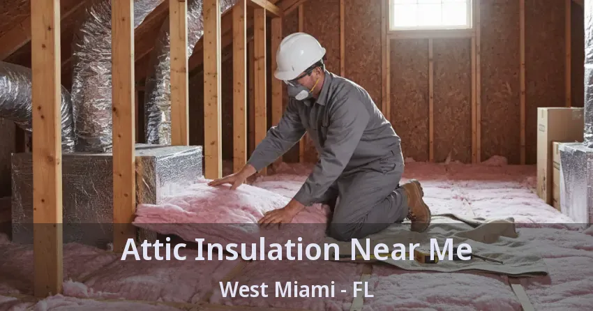Attic Insulation Near Me West Miami - FL