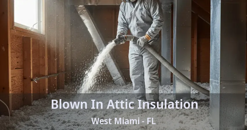 Blown In Attic Insulation West Miami - FL