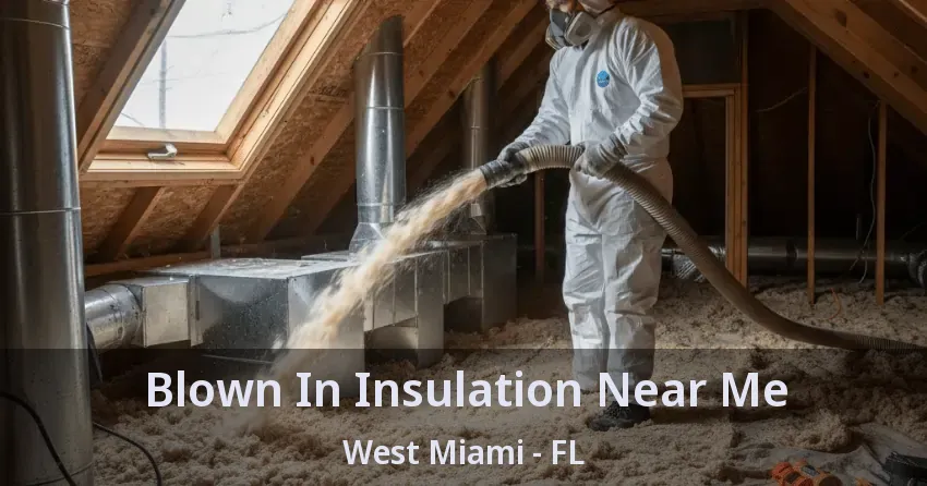 Blown In Insulation Near Me West Miami - FL