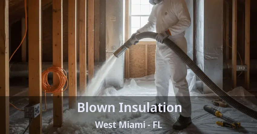 Blown Insulation West Miami - FL
