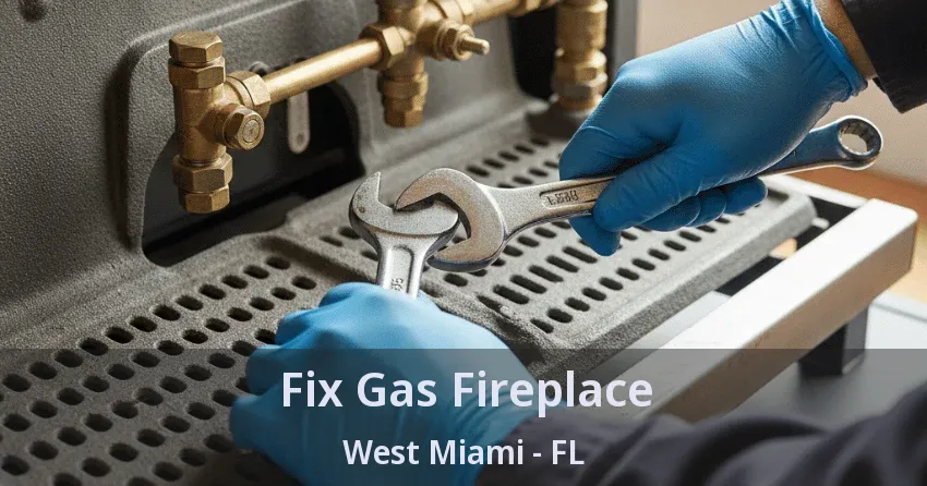 Fix Gas Fireplace West Miami - FL