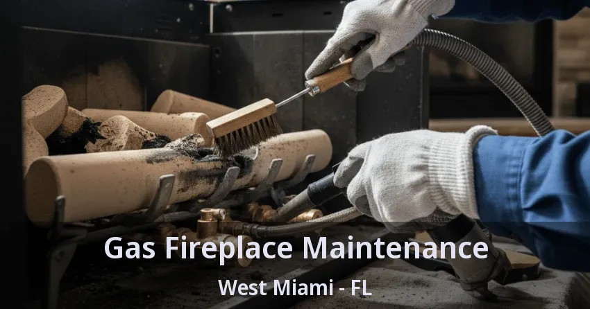 Gas Fireplace Maintenance West Miami - FL