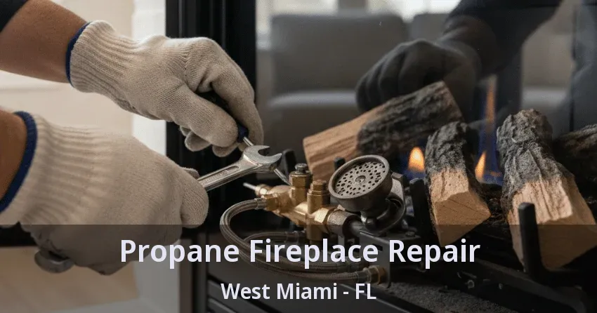Propane Fireplace Repair West Miami - FL